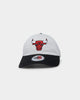 New Era Chicago Bulls 'Original Team Colours Visor' Casual Classic Strapback Stone