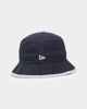 New Era New York Yankees Visor Trim Bucket Hat Navy
