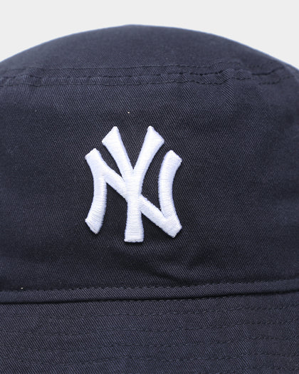 New Era New York Yankees Visor Trim Bucket Hat Navy