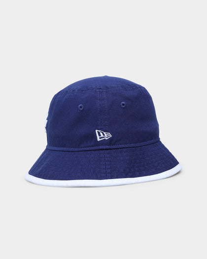 New Era Los Angeles Dodgers Visor Trim Bucket Hat Dark Royal
