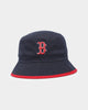 New Era Boston Red Sox Visor Trim Bucket Hat Navy