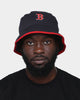 New Era Boston Red Sox Visor Trim Bucket Hat Navy
