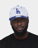 New Era Los Angeles Dodgers 'Pinstripe' 9FIFTY Retro Crown Snapback Dark Royal