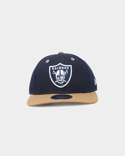 New Era Las Vegas Raiders 9FIFTY Original Fit Snapback Navy/Tan