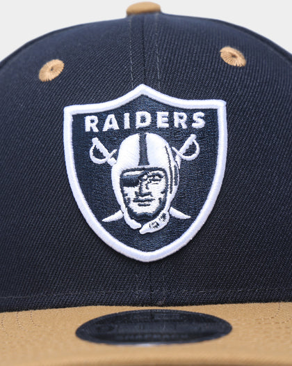 New Era Las Vegas Raiders 9FIFTY Original Fit Snapback Navy/Tan