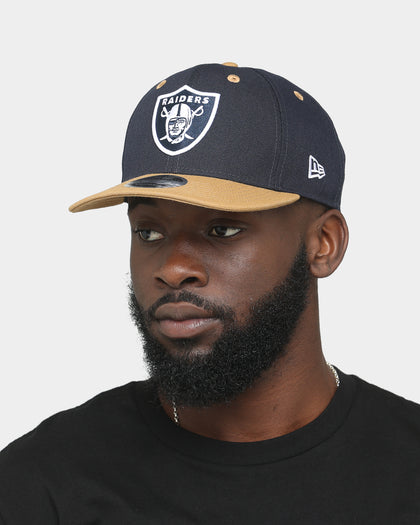 New Era Las Vegas Raiders 9FIFTY Original Fit Snapback Navy/Tan