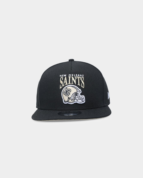 New Era New Orleans Saints 'Team Head' 9FIFTY A-Frame Snapback Black