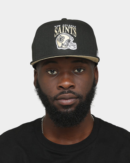 New Era New Orleans Saints 'Team Head' 9FIFTY A-Frame Snapback Black