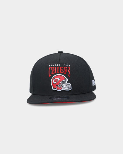 New Era Kansas City Chiefs 'Team Head' 9FIFTY A-Frame Snapback Black