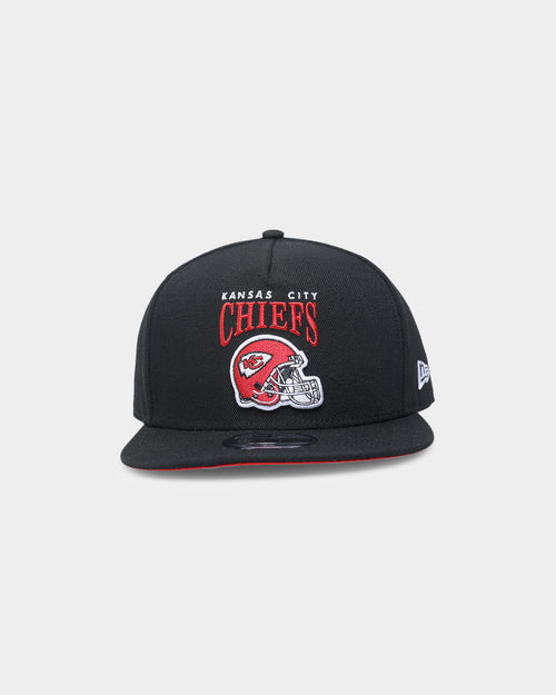 New Era Kansas City Chiefs 'Team Head' 9FIFTY A-Frame Snapback Black