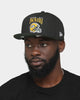 New Era Green Bay Packers 'Team Head' 9FIFTY A-Frame Snapback Black