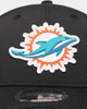 New Era Miami Dolphins 'Prolite Badge' 9FORTY Snapback Black