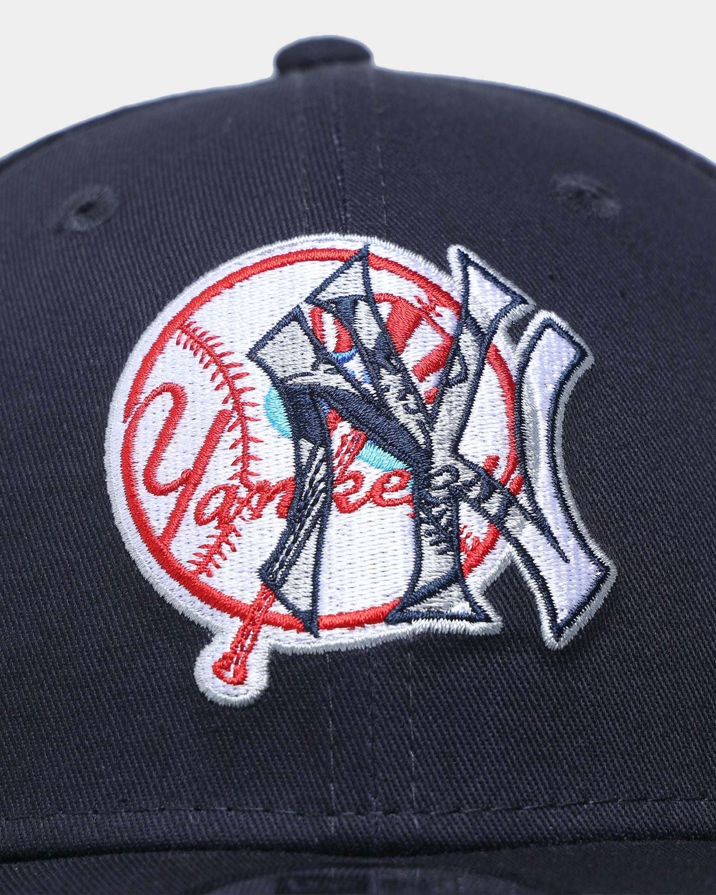 New Era New York Yankees 'Double Logo' 9FORTY Snapback Navy