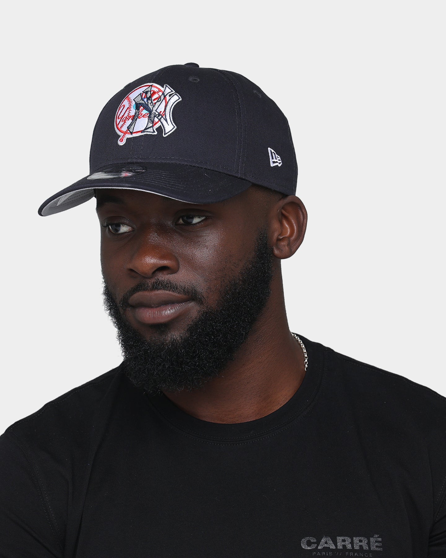 New Era New York Yankees 'Double Logo' 9FORTY Snapback Navy