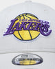 New Era Los Angeles Lakers 9FORTY Snapback Stone