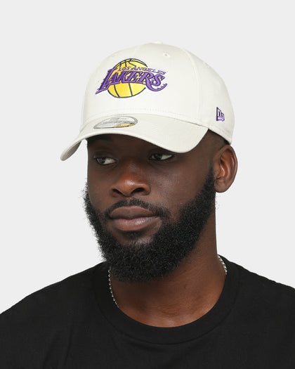 New Era Los Angeles Lakers 9FORTY Snapback Stone