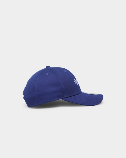 New Era Los Angeles Dodgers 'Double Logo' 9FORTY Snapback Dark Royal