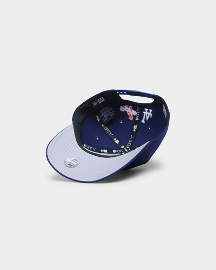 New Era Los Angeles Dodgers 'Double Logo' 9FORTY Snapback Dark Royal