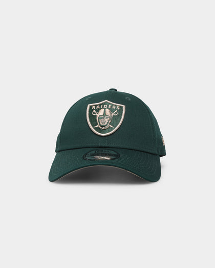 New Era Las Vegas Raiders 'Green/Camel' 9FORTY Casual Strapback Dark Green