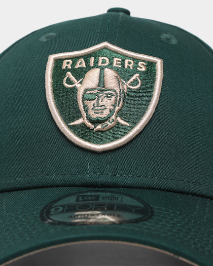 New Era Las Vegas Raiders 'Green/Camel' 9FORTY Casual Strapback Dark Green