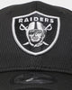 New Era Las Vegas Raiders 'Black Grey Mesh' 9FORTY Cloth Strapback Black
