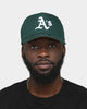 New Era Oakland Athletics 9FORTY A-Frame Snapback Dark Green/Wheat