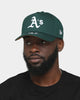 New Era Oakland Athletics 9FORTY A-Frame Snapback Dark Green/Wheat