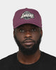 New Era Los Angeles Lakers 9FORTY A-Frame Snapback Plum
