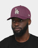 New Era Los Angeles Dodgers 9FORTY A-Frame Snapback Plum