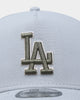 New Era Los Angeles Dodgers 9FORTY A-Frame Snapback Silver/New Olive