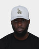 New Era Los Angeles Dodgers 9FORTY A-Frame Snapback Silver/New Olive