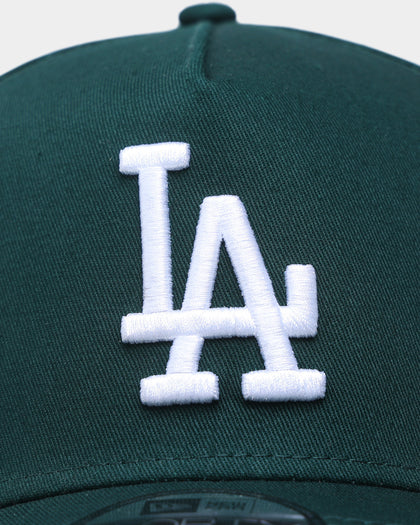 New Era Los Angeles Dodgers 9FORTY A-Frame Snapback Dark Green/Wheat