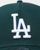 New Era Los Angeles Dodgers 9FORTY A-Frame Snapback Dark Green/Wheat