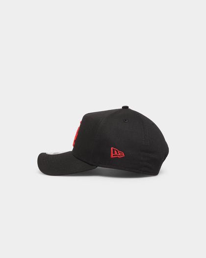New Era Los Angeles Dodgers 'Black/Scarlet' 9FORTY A-Frame Snapback Black