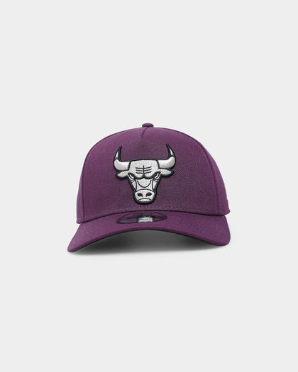 New Era Chicago Bulls 9FORTY A-Frame Snapback Plum