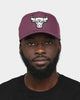 New Era Chicago Bulls 9FORTY A-Frame Snapback Plum