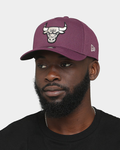 New Era Chicago Bulls 9FORTY A-Frame Snapback Plum
