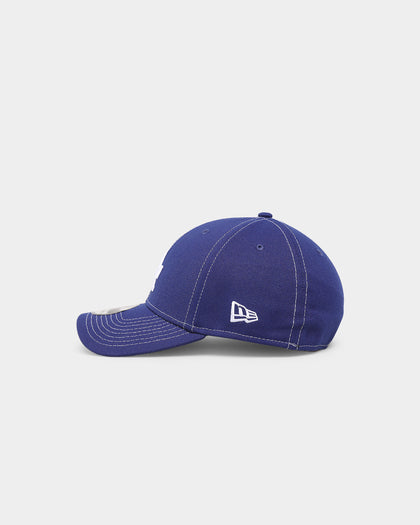 New Era Los Angeles Dodgers 'Contrast Stitch' 39THIRTY Stretch Fit Dark Royal