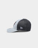 New Era Chicago Bulls 'Graphite Mesh 39THIRTY Fitted Heather Grey