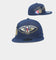 New Era New Orleans Pelicans NBA Back-Half '21-'22 59FIFTY Fitted Dark Blue