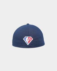 New Era New Orleans Pelicans NBA Back-Half '21-'22 59FIFTY Fitted Dark Blue
