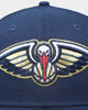 New Era New Orleans Pelicans NBA Back-Half '21-'22 59FIFTY Fitted Dark Blue