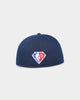 New Era Minnesota Timberwolves NBA Back-Half '21-'22 59FIFTY Fitted Dark Blue