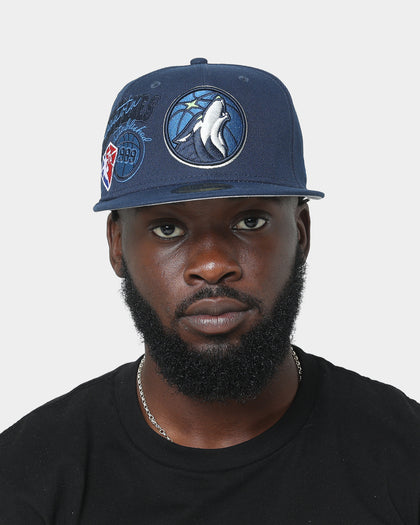 New Era Minnesota Timberwolves NBA Back-Half '21-'22 59FIFTY Fitted Dark Blue