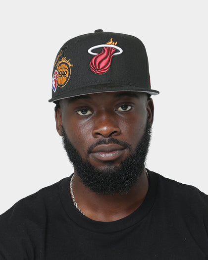 New Era Miami Heat NBA Back-Half '21-'22 59FIFTY Fitted Black