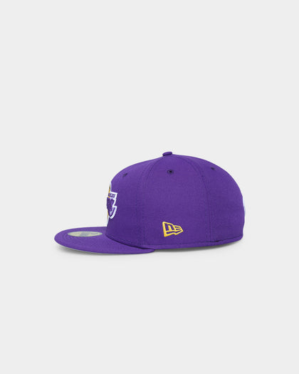 New Era Los Angeles Lakers NBA Back-Half '21-'22 59FIFTY Fitted Purple