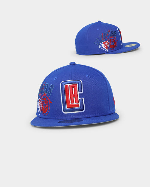 New Era Los Angeles Clippers NBA Back-Half '21-'22 59FIFTY Fitted Medium Blue