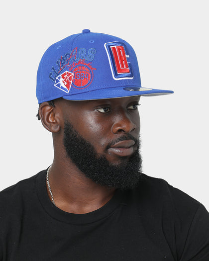 New Era Los Angeles Clippers NBA Back-Half '21-'22 59FIFTY Fitted Medium Blue