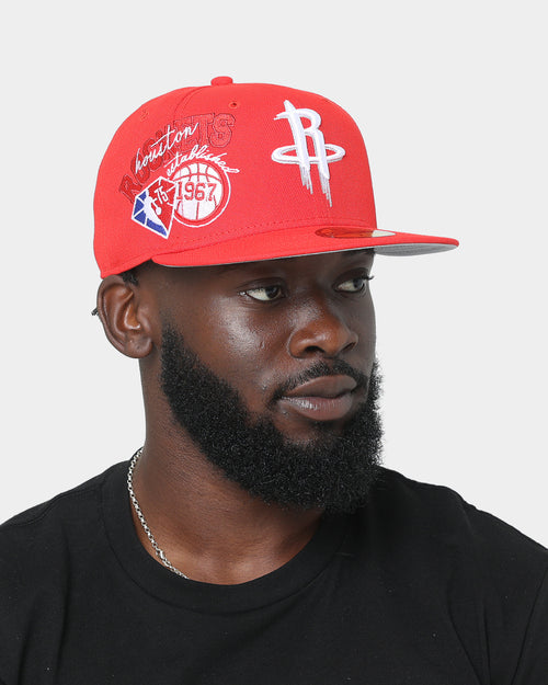 New Era Houston Rockets NBA Back-Half '21-'22 59FIFTY Fitted Red