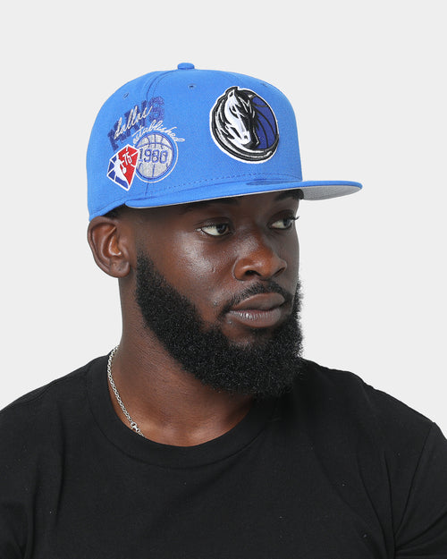 New Era Dallas Mavericks NBA Back-Half '21-'22 59FIFTY Fitted Medium Blue